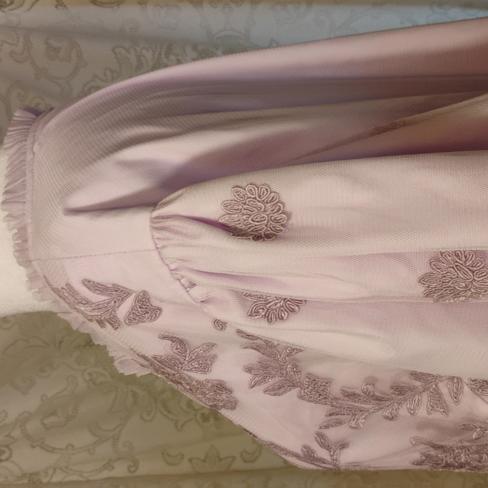 JessaKae Lavender Embellished Tulle Dress - Picture 8 of 16